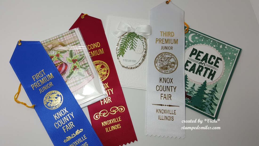 Vicki-County Fair Christmas Card entries